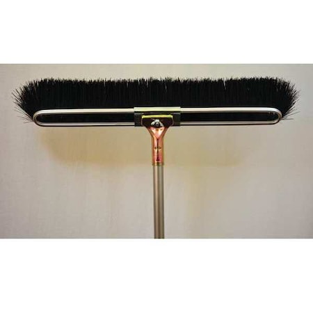 Brush, Black, Medium, Steel, Bolt-On, 23 in., Medium, Black MPN:2154-CS