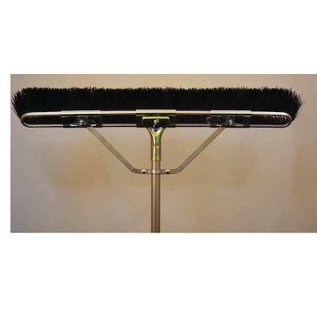 Brush, Black, Medium, Brace, Steel, 29 in., Medium, Black MPN:2156-CS-X