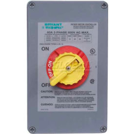 NEMA 4X Rotary Motor Controller 40 AMP 600 V 3 Poles 664X43D