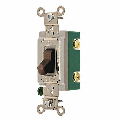 Wall Switch 30A Brown 2-Pole Type Toggle MPN:3002BRN