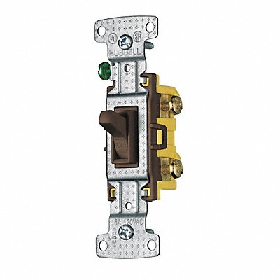 Wall Switch Brown 1-Pole Switch 1/2 HP MPN:RS115