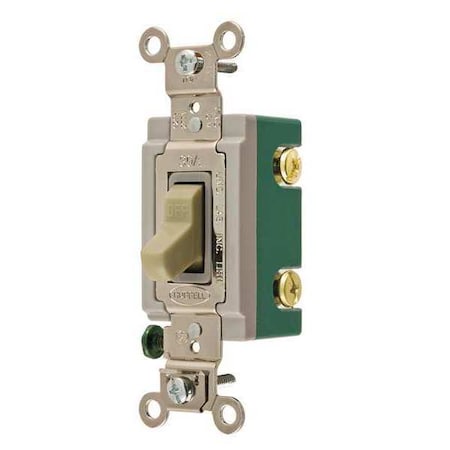 Wall Switch, 2 hp, Toggle, 30 A, Ivory MPN:3002I