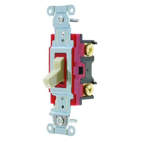 Wall Switch, 2 hp, Toggle, 20 A, Ivory MPN:4901BI