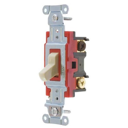 Wall Switch, 2 hp, Toggle, 20 A, Ivory MPN:4904BI