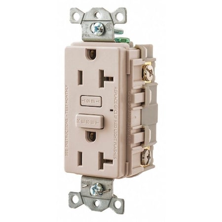 GFCI Receptacle, Self-Testing, 2 Poles MPN:GF20LA