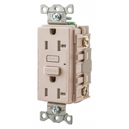GFCI Receptacle, Self-Testing, 2 Poles MPN:GFT20LA