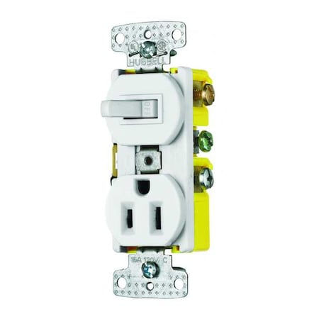 Combination Device, White, 120VAC/125VDC MPN:RC108W