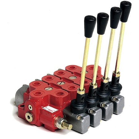 Lever Operated Sectional Valve, 11.89 gpm MPN:HDM11S/4
