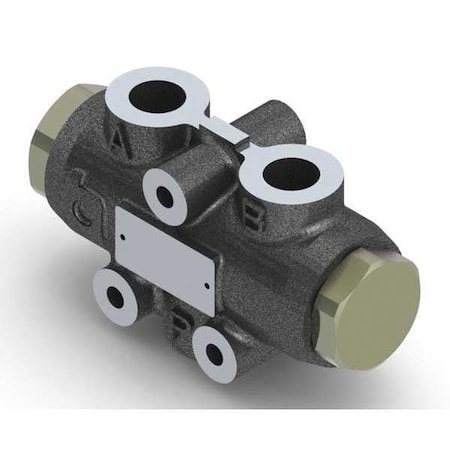 Hydraulic Flow Divider, 2-4 gpm, 1.92 in H MPN:MTDA08-012U