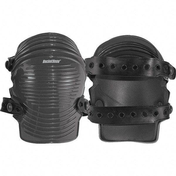 Knee Pad: 2 Strap, Rubber Cap, Button Closure, Universal MPN:93500