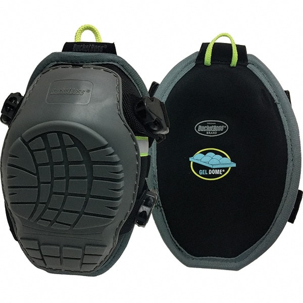 Knee Pad: 2 Strap, Rubber Cap, Buckle Closure, Universal MPN:GX2