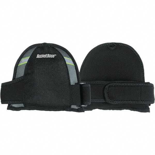 Knee Pad: 1 Strap, Polyester Cap, Hook & Loop Closure, Universal MPN:GX4