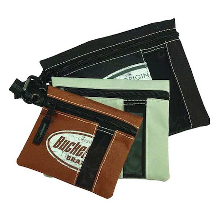 Tool Bag Set, Black, Brown, Gray, Ballistic Polyester, 3 Pockets MPN:25200