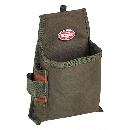 Tool Pouch, Tool Pouch, Green, Polyester, 1 Pockets MPN:54160