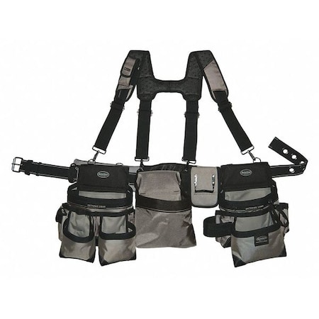 Tool Belt, Suspension Rig, Mullet Buster, 1680 Heavy Duty Poly Fabric, 29 Pockets MPN:55135