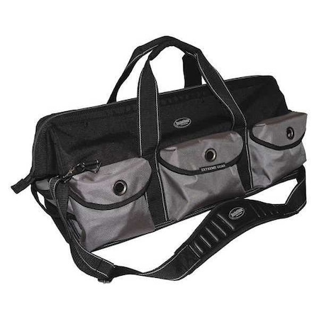Tool Bag, Black, Polyester, 29 Pockets MPN:65024