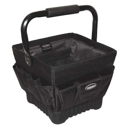 Pro Tool Tote 11, 1680 Heavy-Duty Poly Fabric, 19 Pockets MPN:74012