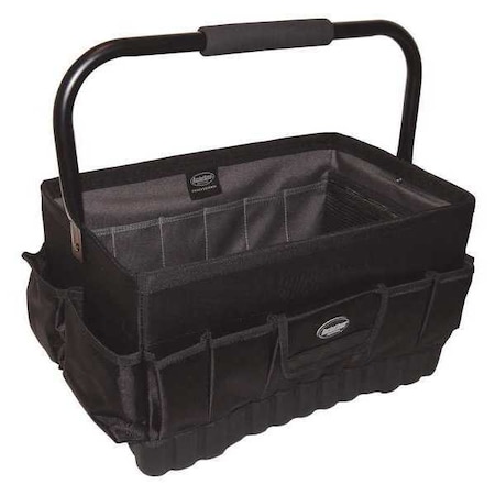 Pro Oval Tool Tote 18, 1680 Heavy-Duty Poly Fabric, 14 Pockets MPN:74018