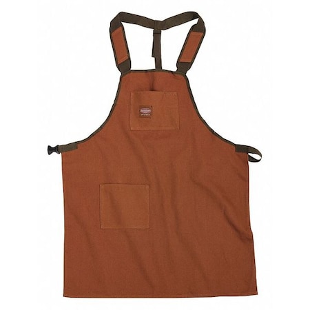 Tool Apron, Tool Apron, Brown, Canvas, 3 Pockets MPN:80300