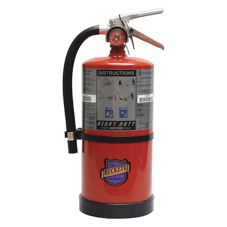 Fire Extinguisher, 10 lb Capacity, Class BC, UL Rating20B:C, Potassium Bicarbonate MPN:11651