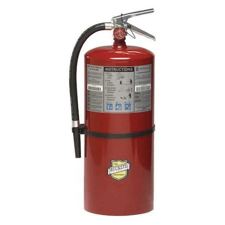 Fire Extinguisher, 20 lb. 10A:120B:C, Monoammonium Phosphate, 20 lb. Extinguisher Capacity MPN:12120