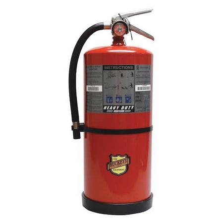 Fire Extinguisher, 20 lb Capacity, Class ABC, UL Rating4A:60B:C, Monoammonium Phosphate MPN:12351