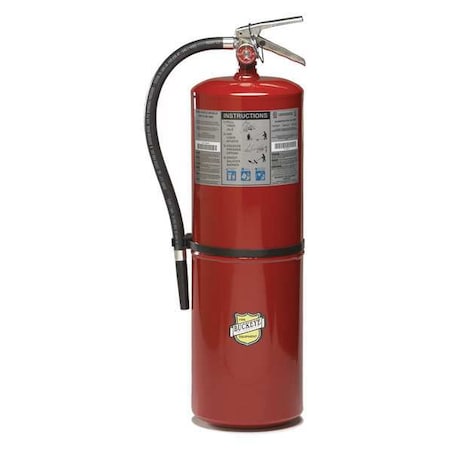 Fire Extinguisher, 30 lb Capacity, Class ABC, UL Rating10A:160B:C, Monoammonium Phosphate MPN:12905