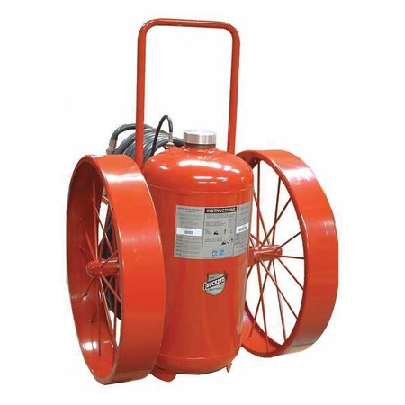 Wheeled Fire Extinguisher, 300 lb Capacity, Class BC, UL Rating320B:C, Potassium Bicarbonate MPN:32310