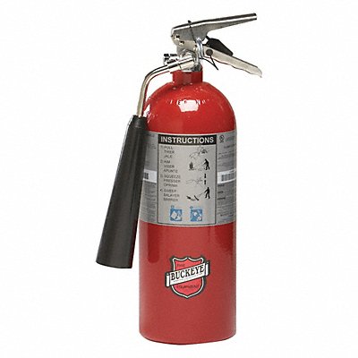 Fire Extinguisher 5B C 5lb CarbonDioxide MPN:45100