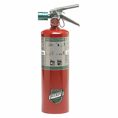 Fire Extinguisher 5B C 5 lb Halotron MPN:70510