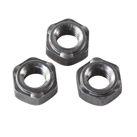 Hex Weld Nut Locking, 3 Projection, PK25 MPN:HL3L M6