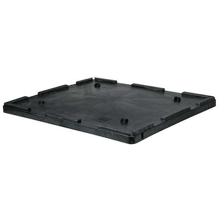 Black Plastic Bulk Container Lid MPN:TL4840030010000