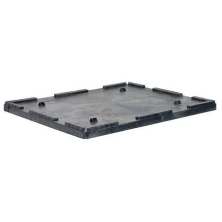 Black Plastic Bulk Container Lid MPN:TL4844030010000