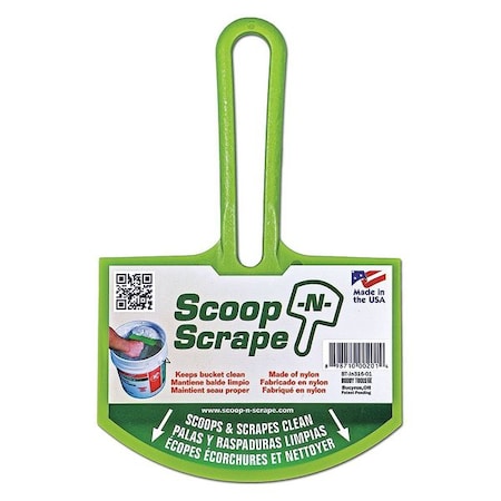 Bucket Scoop, Curved Blade Radius, 6 in to 12 in MPN:BT-JN316-01