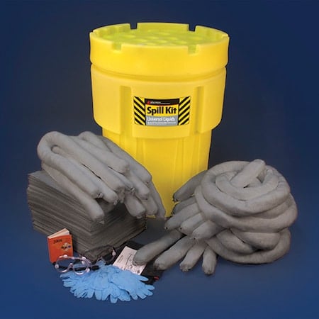 Oil Only Poly-Overpack Spill Kit, 65 Gal MPN:92061