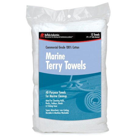 Marine Terry Towel Bag, PK12 MPN:60244