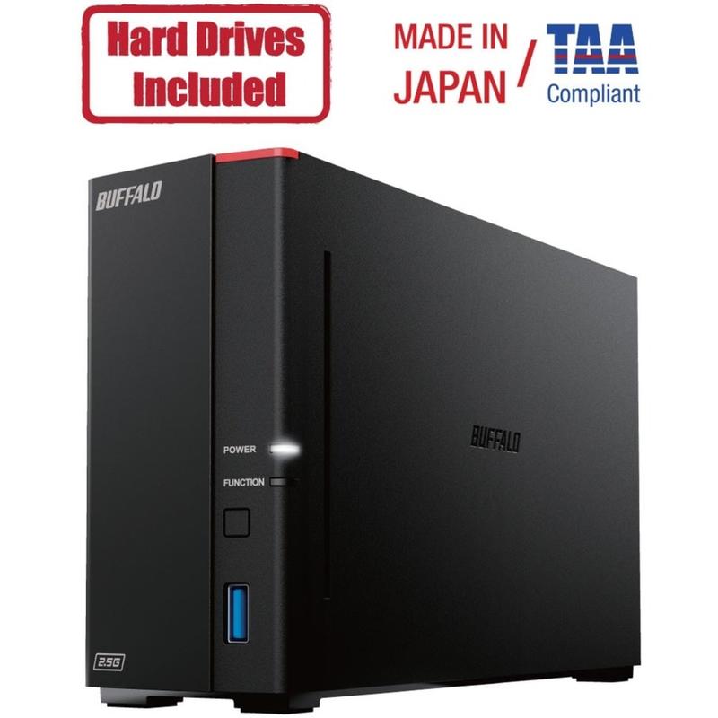 Buffalo LinkStation 710D 4TB Hard Drives Included (1 x 4TB, 1 Bay) - -  1.30 GHz - 1 x HDD Supported - 1 x HDD Installed - 4 TB Installed HDD Capacity - 2 GB RAM - Serial ATA/600 Controller MPN:LS710D0401