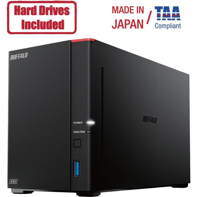 Buffalo LinkStation SoHo 720DB 4TB Hard Drives Included (2 x 2TB, 2 Bay) - -  1.30 GHz - 2 x HDD Supported - 2 x HDD Installed - 8 TB Installed HDD Capacity - 2 GB RAM - Serial ATA/600 Controller MPN:LS720D0802B