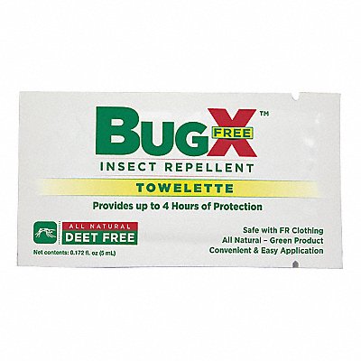 Insect Replnt No DEET Lotion Wipe PK300 MPN:18-830