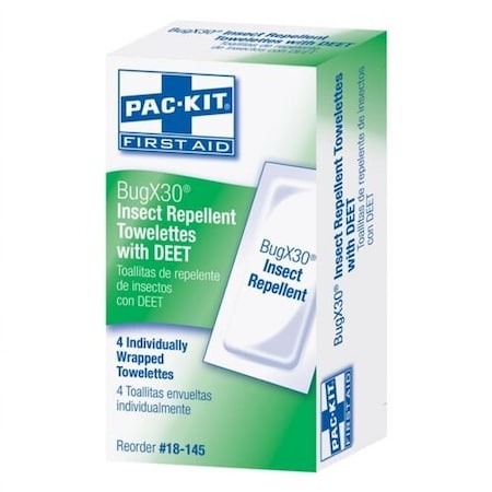 Insect Repellent, Pad, 0.28 oz., DEET MPN:18-145
