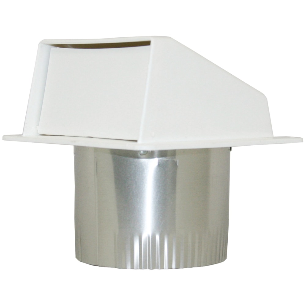 Builders Best PEV802/PEV620 4in Under-Eave Exhaust Vent, White, BDB111804 MPN:111804
