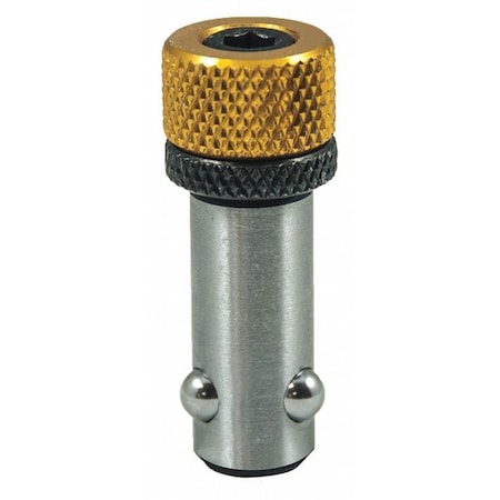 Ball Lock Bolt, 2 in H, 1 in W, 1/4 in Hex MPN:T55015
