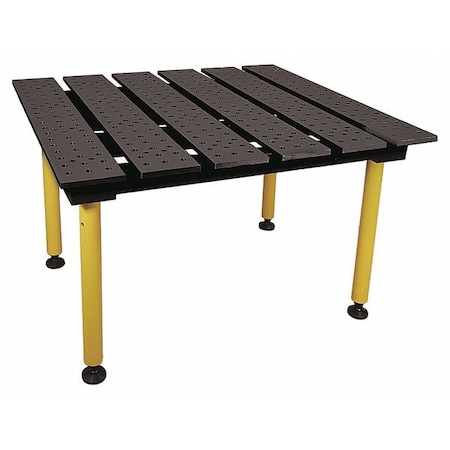Welding Table, 47W, 46D, Cap 2600, Nitrited MPN:TMQA54746