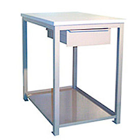 Built-Rite Drawer Shelf Shop Stand Butcher Block Square Edge 18