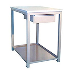 Built-Rite Drawer Shelf Shop Stand Butcher Block Square Edge 24