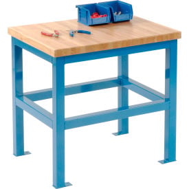 Built-Rite Standard Shop Stand Maple Butcher Block Square Edge 18