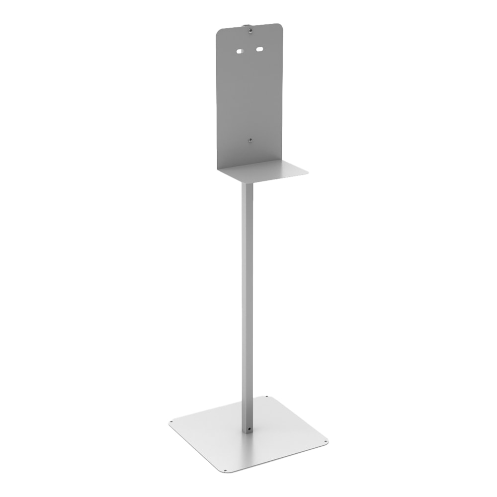 Built Sanitizer Floor Stand, 48in x 14in x 14in, White MPN:123001-0405