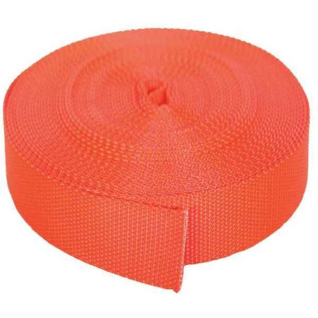 Bulk Webbing, 51 ft x 1 In, 3800 lb MPN:N01051OR