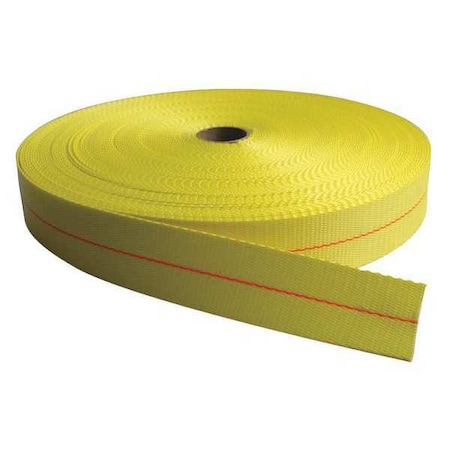 Bulk Webbing, Yellow, 300 ft. L, 2