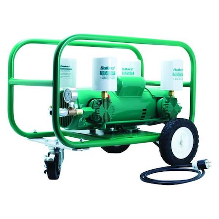 Portable Fresh Air Pump, 2 HP, 115V, 60 psi MPN:ICEPUMP11